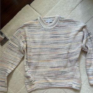 Michael Stars multicolored knit sweater.